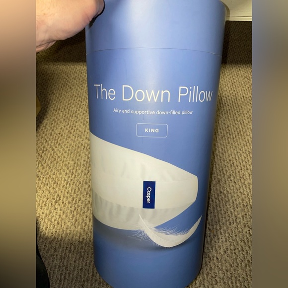 Casper Bedding Casper The Down Pillow King Size Poshmark